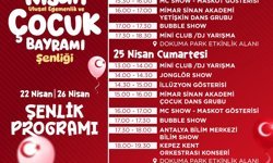 Kepez'de 23 Nisan heyecanı 5 gün sürecek