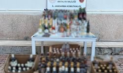 Kepez'de kaçak alkol operasyonu