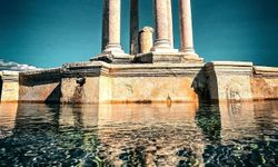 Kışın üzeri kapatılan Medusa mozaiği ziyarete açıldı