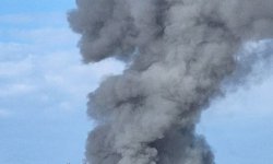 Manavgat'ta iş yeri yangını