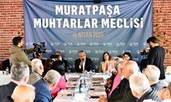 Muratpaşa Muhtarlar Meclisi toplandı