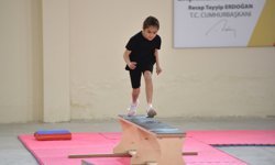 Osmaniye'de parkur jimnastik heyecanı tamamlandı