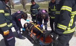 Otomobil şarampole devrildi: 2 yaralı