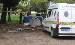 Parktaki çadırında ölü bulundu