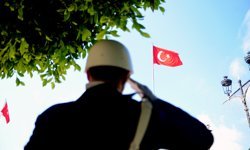 Polis Haftası'nda atlı birlik ve emniyet araçlarından kortej