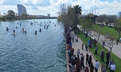 Portakal Çiçeği Karnavalı'nda 'su korteji' renkli görüntülere sahne oldu / Ek fotoğraflar