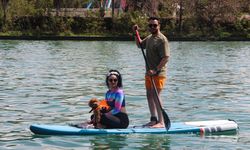 Portakal Çiçeği Karnavalı'nda 'su korteji' renkli görüntülere sahne oldu