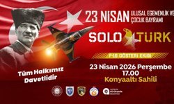 SOLOTÜRK Konyaaltı'nda nefes kesecek