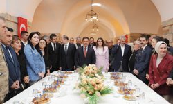 Tarihi kervansarayda Kadın Emeği Yöresel Ürünler Pazarı açıldı