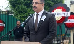 Tedavi gördüğü hastanede yaşımını yitiren Savcı Taş için tören