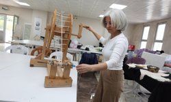 Unutulmaya yüz tutan dokuma sanatı yeniden hayat buluyor