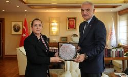 Vali Bilgihan'dan Bakan Ersoy'a ziyaret