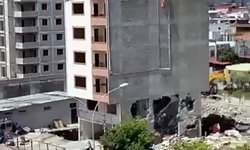 Adana'da kontrolsüz yıkıma tutuklama