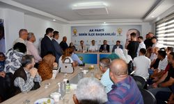 AK Parti Serik İlçe Teşkilatı'nda bayramlaşma