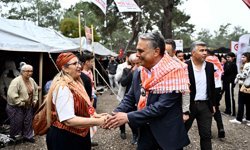 Başkan Uysal, Yörüklerle bir araya geldi