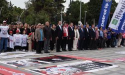 Burdur'da 1 Mayıs kutlaması