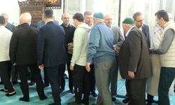 Burdur'da protokol camide bayramlaştı