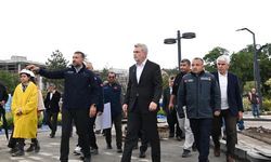 Fırat Görgel, kentsel tasarım alanlarında incelemelerde bulundu