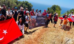 Gelidonya Feneri'nde SMA ve DMD hastası çocuklar için farkındalık yürüyüşü
