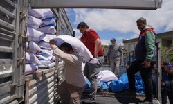 Hasanbeyli'de 40 çiftçiye yerli nohut tohumu dağıtıldı