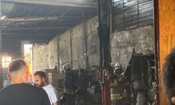 Hatay'da iş yerinde çıkan yangın söndürüldü