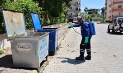 Kent genelinde vektörle mücadele; teknelerle denizden karaya ilaçlama