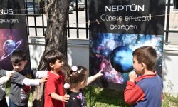 Kepez'de minik kaşifler uzayı keşfediyor