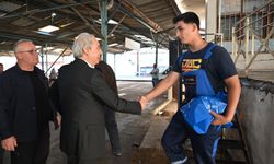 Kocagöz, kurban kesim yerlerini denetledi