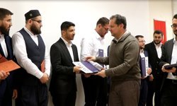 Kurra hafızlar belgelerini aldı