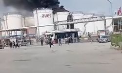 Mersin'de biyodizel üretim tesisinde yangın