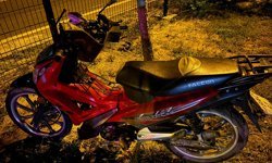 Motosiklet refüjdeki ağaca çarptı: 1 ölü, 1 yaralı