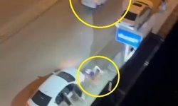 Osmaniye'de 2 kişinin yaralandığı silahlı kavga, kamerada