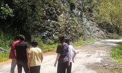 Osmaniye´de heyelan yayla yolunu kapattı