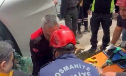 Osmaniye'de kamyonet devrildi: 2 yaralı