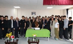 Rektör Özkan Kemer'de ziyaretler gerçekleştirdi
