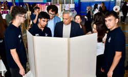 Silifke Fen Lisesi'nde Matematik sergisi
