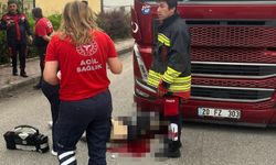 TIR'ın çarptığı motosiklet sürücüsü öldü