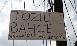 Adana'da 8 aydır asfaltlanmayan yola halı serip çözüm istediler