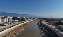 Asi Nehri Taşkın Koruma Tesisi inşaatında çalışmalar devam ediyor