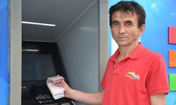 ATM haznesinde bulduğu parayı bankaya teslim etti