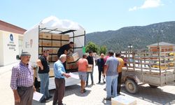 Büyükşehir'den Antalya'nın dört bir yanına arı kovanı desteği