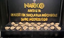 Durdurulan araçta 16 kilo eroin ele geçirildi