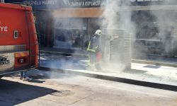 Elektrik panosu yandı