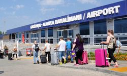 Gazipaşa- Alanya Havalimanı'nda 239 bin yolcu trafiği