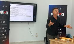 Genç girişimciler KOSGEB desteği için sunum yaptı