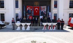 Hatay'da sınır güvenliğine dron desteği
