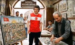 Hatay'dan Dünya Kupası yolunda milli takıma destek mesaji