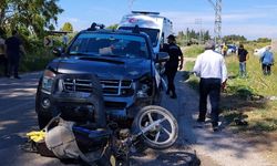 Kamyonetle çarpışan motosikletin sürücüsü öldü