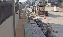 Kemer'de altyapı çalışmaları