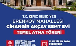 Kepez Cihangir Akçay Semt Evi'nin temeli atılıyor